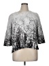 Alfred Dunner Silver 3/4 Sleeve Top Size XL - photo 1