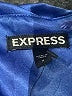 Express Solid Blue Cocktail Dress Size 0 - photo 4