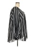 Torrid 100% Polyester Stripes Black Long Sleeve Blouse Size 4X Plus (4) - photo 4