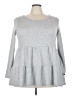 A.gain Gray Long Sleeve Top Size 3X - photo 1