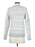 Ann Taylor LOFT Chevron-herringbone Silver Pullover Sweater Size XS - photo 2