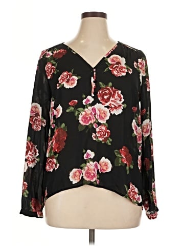 Forever 21 3/4 Sleeve Blouse (view 1)