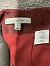 Classiques Entier Solid Burgundy Formal Skirt Size 4 - photo 4