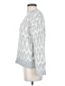 Ann Taylor LOFT Chevron-herringbone Silver Pullover Sweater Size XS - photo 5