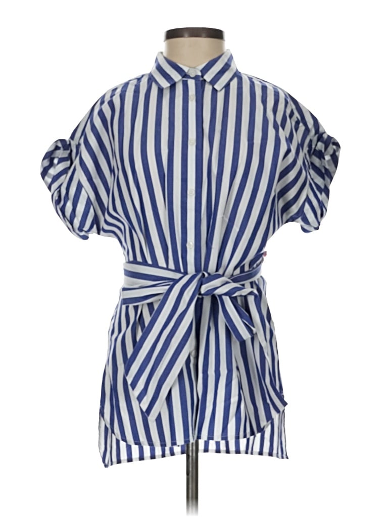 Pre-owned Jcrew Kimono In Blue