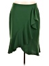 Ann Taylor Solid Green Formal Skirt Size 8 - photo 1