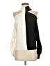 Assorted Brands Color Block Ivory Turtleneck Sweater Size S - photo 1