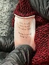 Evri Argyle Burgundy Pullover Sweater Size 0X - photo 8