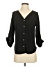 Truth NYC 100% Polyester Black 3/4 Sleeve Blouse Size S - photo 1