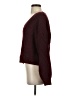 Shein Solid Burgundy Pullover Sweater Size 4 - photo 5