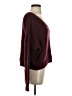 Shein Solid Burgundy Pullover Sweater Size 4 - photo 4