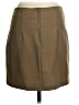 Wrapper 100% Polyester Solid Tan Casual Skirt Size 5 - photo 2