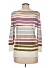 Ann Taylor LOFT Outlet Stripes Ivory Pullover Sweater Size M - photo 2