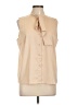 Emery Rose 100% Polyester Tan Sleeveless Blouse Size L - photo 1