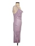 iris 100% Polyester Solid Purple Cocktail Dress Size S - photo 4