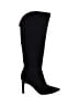 Nine West 100% Leather Black Boots Size 7 - photo 1