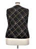 Jones Studio Argyle Black Sleeveless Blouse Size 3X - photo 2