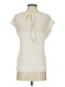 Blu Pepper 100% Polyester Ivory Sleeveless T-Shirt Size S - photo 2
