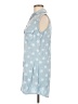 Sim & Sam 100% Rayon Stars Blue Casual Dress Size M - photo 5
