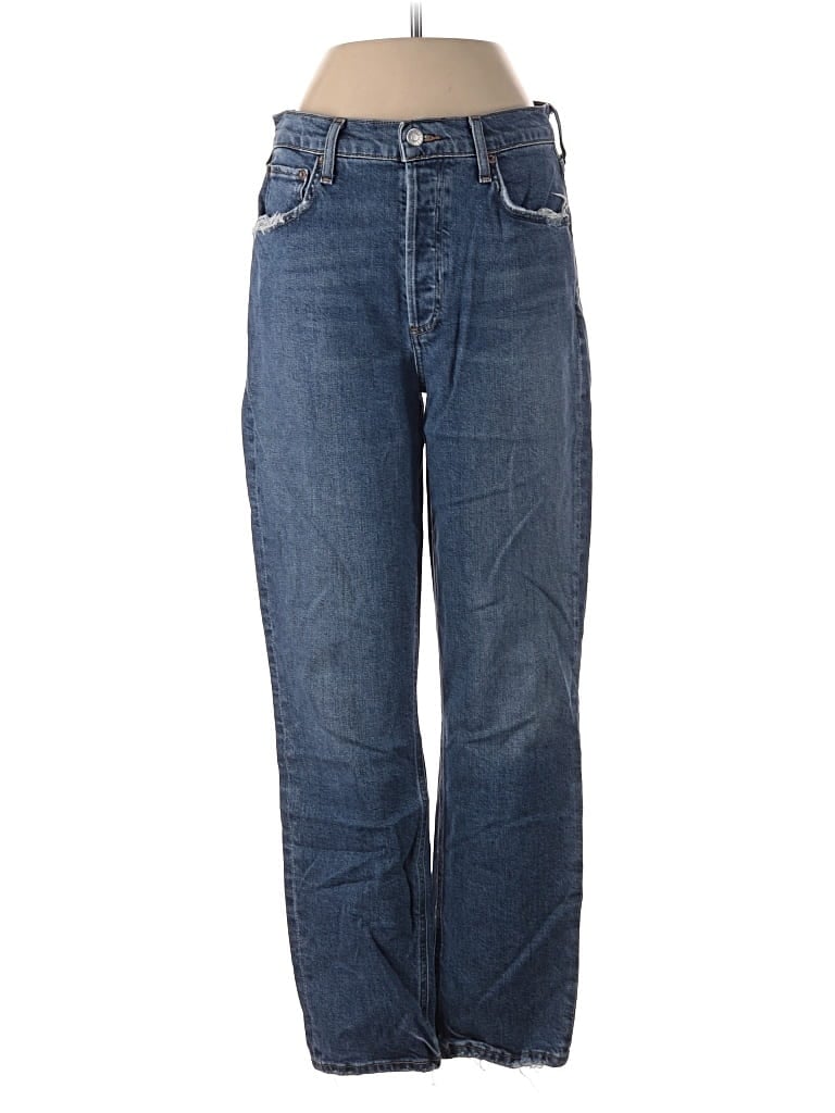 Pre-owned Agolde Jeans In Blue