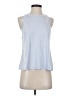 Athleta Blue Silver Sleeveless T-Shirt Size S - photo 1