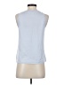 Athleta Blue Silver Sleeveless T-Shirt Size S - photo 2