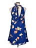 Lulus 100% Polyester Blue Sleeveless Blouse Size M - photo 2
