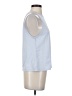 Athleta Blue Silver Sleeveless T-Shirt Size S - photo 4