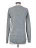 Pink Clover Metallic Silver Pullover Sweater Size S - photo 2