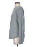 Pink Clover Metallic Silver Pullover Sweater Size S - photo 5