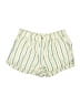 Madewell Stripes Green Shorts Size S - photo 1