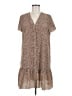 Unbranded 100% Polyester Animal Print Brown Casual Dress Size M - photo 1