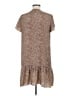 Unbranded 100% Polyester Animal Print Brown Casual Dress Size M - photo 2