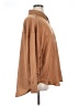 Impressions 100% Polyester Solid Brown Long Sleeve Blouse Size 1X - photo 4
