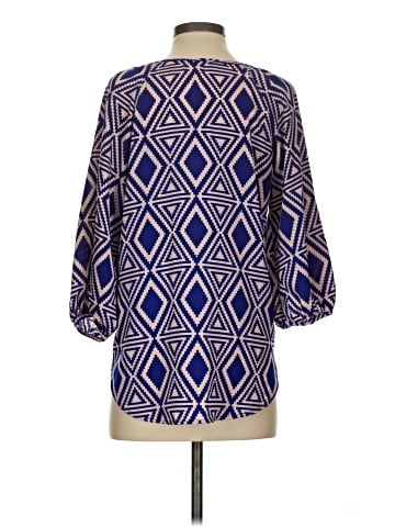 Buttons 3/4 Sleeve Blouse (view 2)