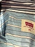 Levi's 100% Cotton Stripes Blue Long Sleeve Button-Down Shirt Size XS - photo 7