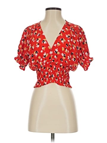 Faithfull the Brand Short Sleeve Blouse (view 1)