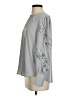 Ann Taylor Gray Long Sleeve Blouse Size S - photo 5