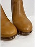 Chloé 100% Leather Brown Tan Leather Ankle Boots Size EU (IT) 38 / US 8 - photo 3