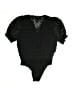 She + Sky 100% Polyester Black Bodysuit Size M - photo 2