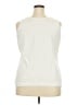 Woolrich 100% Cotton Ivory Sleeveless Top Size 2X - photo 2