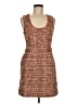 Walter Baker Tweed Brown Cocktail Dress Size 6 - photo 1