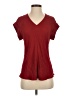 Theory Red Short Sleeve T-Shirt Size 00 - 0 - photo 1