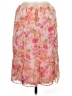 Unbranded 100% Polyester Floral Pink Casual Skirt Size 6 (petite) - photo 1