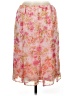Unbranded 100% Polyester Floral Pink Casual Skirt Size 6 (petite) - photo 2