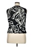 Nine West 100% Polyester Black Sleeveless Blouse Size XL - photo 2