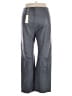 Rebecca Taylor 100% Leather Gray Leather Pants Size 14 - photo 2
