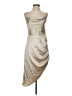 Fashion Nova Metallic Silver Cocktail Dress Size M - photo 1
