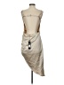 Fashion Nova Metallic Silver Cocktail Dress Size M - photo 2