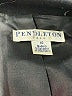 Pendleton 100% Virgin Wool Black Wool Blazer Size 10 - photo 3